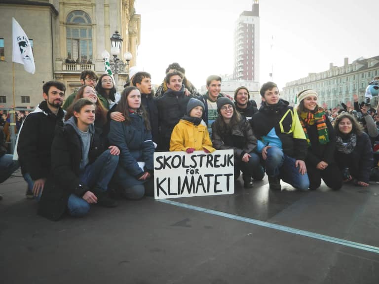 Greta's climate strike in Turin, image 3